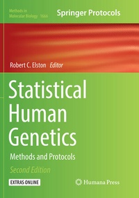 Enlarge image Cover: Statistical Human Genetics - Humana Press Inc.