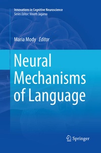 Enlarge image Cover: Neural Mechanisms of Language - Springer
