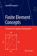 Cover: Finite Element Concepts - Springer