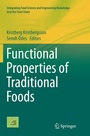 Cover: Functional Properties of Traditional Foods - Springer