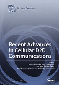 Enlarge image Cover: Recent Advances in Cellular D2D Communications - MDPI