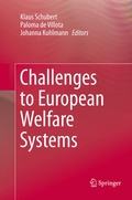 Cover: Challenges to European Welfare Systems - Springer