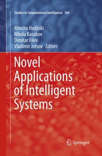 Enlarge image Cover: Novel Applications of Intelligent Systems - Springer