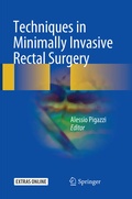 Cover: Techniques in Minimally Invasive Rectal Surgery - Springer