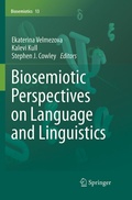 Cover: Biosemiotic Perspectives on Language and Linguistics - Springer