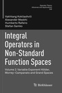 Cover: Integral Operators in Non-Standard Function Spaces - Birkhäuser