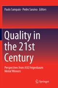 Cover: Quality in the 21st Century - Springer