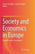Cover: Society and Economics in Europe - Springer