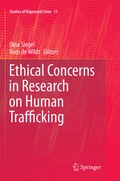 Cover: Ethical Concerns in Research on Human Trafficking - Springer