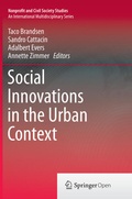 Cover: Social Innovations in the Urban Context - Springer