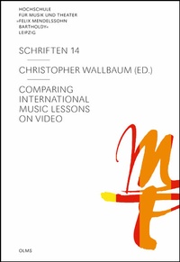 Abbildung von: Comparing International Music Lessons on Video - Georg Olms Verlag