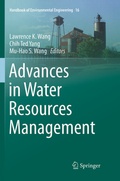 Cover: Advances in Water Resources Management - Springer