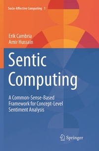 Enlarge image Cover: Sentic Computing - Springer