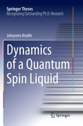 Cover: Dynamics of a Quantum Spin Liquid - Springer