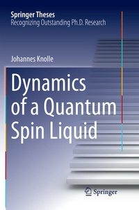 Abbildung von: Dynamics of a Quantum Spin Liquid - Springer