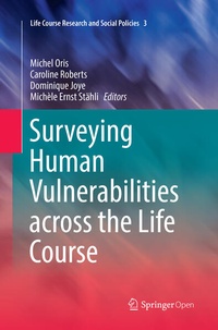 Enlarge image Cover: Surveying Human Vulnerabilities across the Life Course - Springer