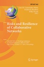 Cover: Risks and Resilience of Collaborative Networks - Springer