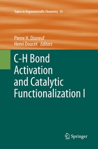 Abbildung von: C-H Bond Activation and Catalytic Functionalization I - Springer