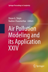 Enlarge image Cover: Air Pollution Modeling and its Application XXIV - Springer