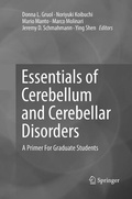 Cover: Essentials of Cerebellum and Cerebellar Disorders - Springer