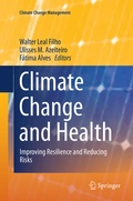 Cover: Climate Change and Health - Springer