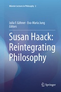 Cover: Susan Haack: Reintegrating Philosophy - Springer