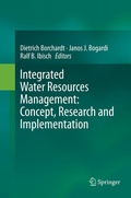 Cover: Integrated Water Resources Management: Concept, Research and Implementation - Springer