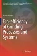Cover: Eco-efficiency of Grinding Processes and Systems - Springer