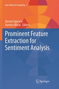Cover: Prominent Feature Extraction for Sentiment Analysis - Springer