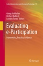 Cover: Evaluating e-Participation - Springer
