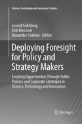 Cover: Deploying Foresight for Policy and Strategy Makers - Springer