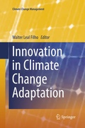 Cover: Innovation in Climate Change Adaptation - Springer
