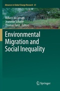 Cover: Environmental Migration and Social Inequality - Springer