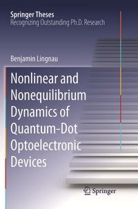 Abbildung von: Nonlinear and Nonequilibrium Dynamics of Quantum-Dot Optoelectronic Devices - Springer