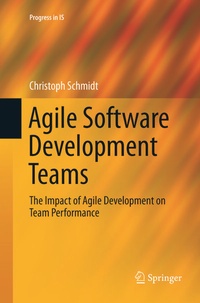 Abbildung von: Agile Software Development Teams - Springer