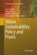 Cover: Urban Sustainability: Policy and Praxis - Springer