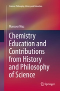 Cover: Chemistry Education and Contributions from History and Philosophy of Science - Springer