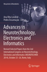 Enlarge image Cover: Advances in Neurotechnology, Electronics and Informatics - Springer