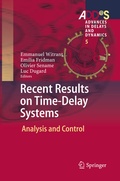 Cover: Recent Results on Time-Delay Systems - Springer