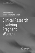 Cover: Clinical Research Involving Pregnant Women - Springer