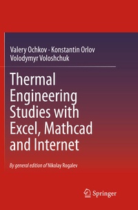 Enlarge image Cover: Thermal Engineering Studies with Excel, Mathcad and Internet - Springer