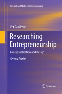 Enlarge image Cover: Researching Entrepreneurship - Springer