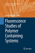 Cover: Fluorescence Studies of Polymer Containing Systems - Springer