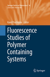 Abbildung von: Fluorescence Studies of Polymer Containing Systems - Springer