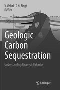 Cover: Geologic Carbon Sequestration - Springer