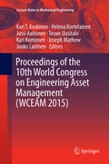 Cover: Proceedings of the 10th World Congress on Engineering Asset Management (WCEAM 2015) - Springer
