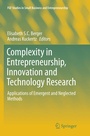 Cover: Complexity in Entrepreneurship, Innovation and Technology Research - Springer