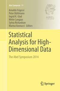 Enlarge image Cover: Statistical Analysis for High-Dimensional Data - Springer