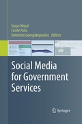 Cover: Social Media for Government Services - Springer