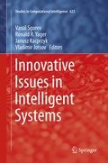 Cover: Innovative Issues in Intelligent Systems - Springer